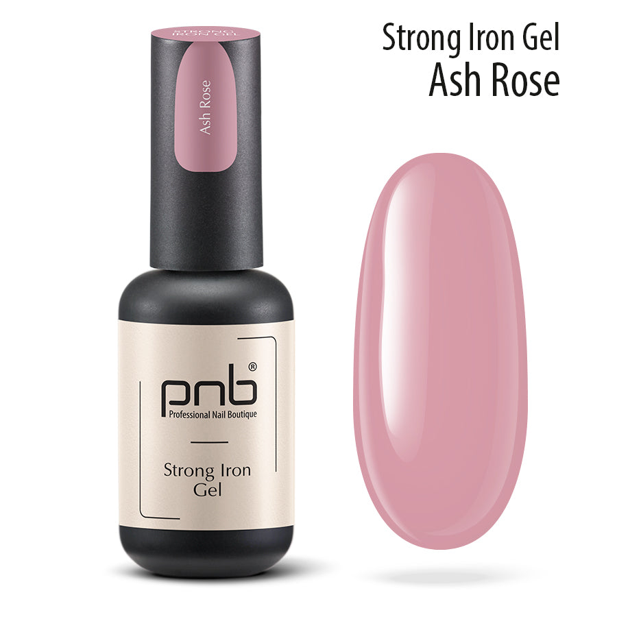 PNB UV/LED Strong Iron Gel Ash Rose 8ml