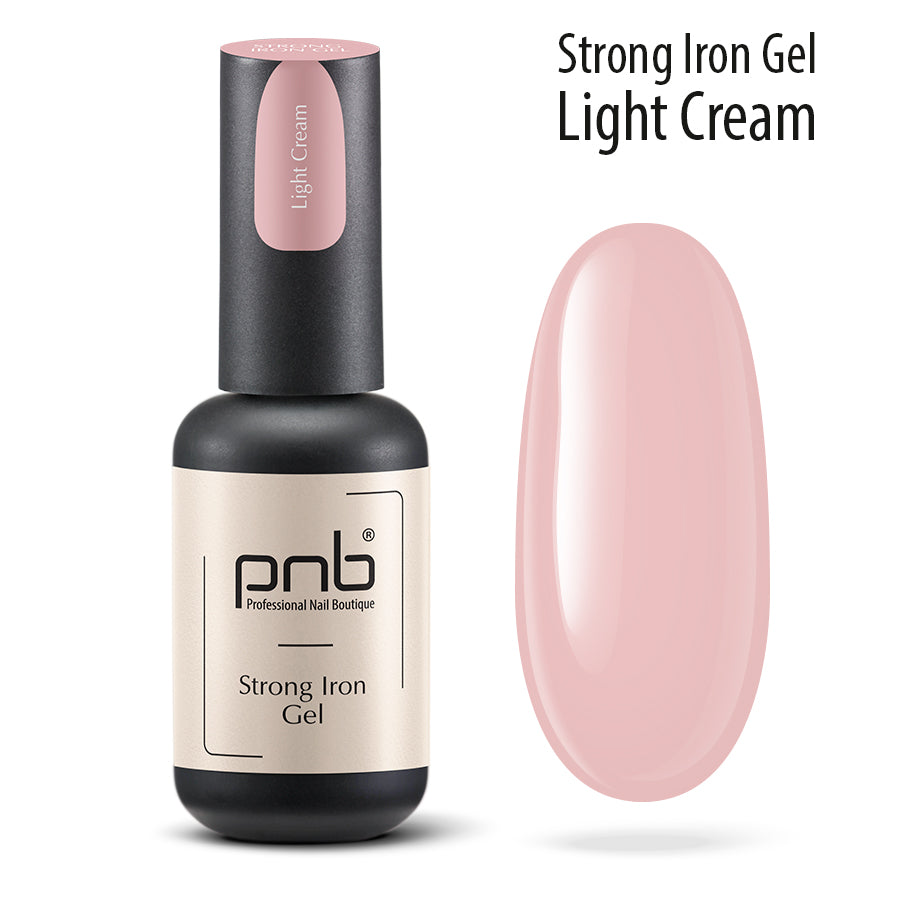 PNB UV/LED Strong Iron Gel Light Cream 8ml