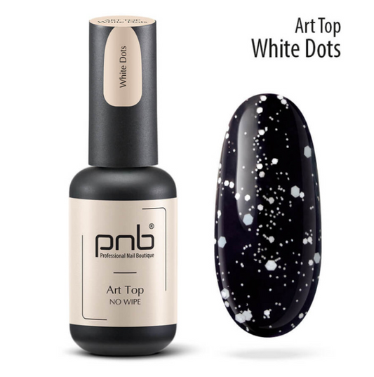 PNB UV/LED Art Top White Dots