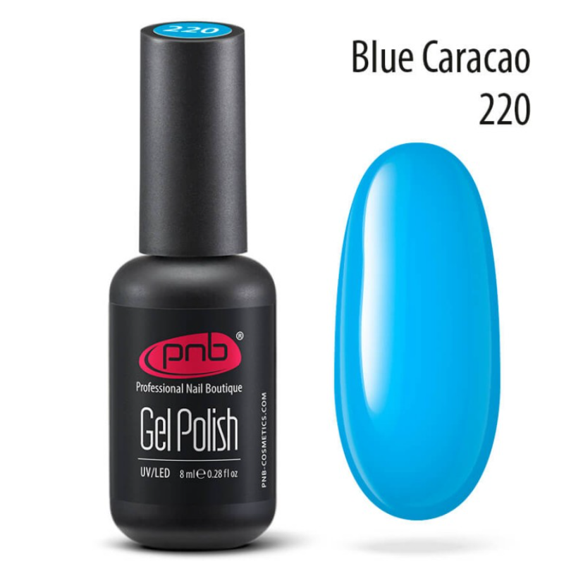 PNB UV/LED Polish gel 220 Blue Curacao