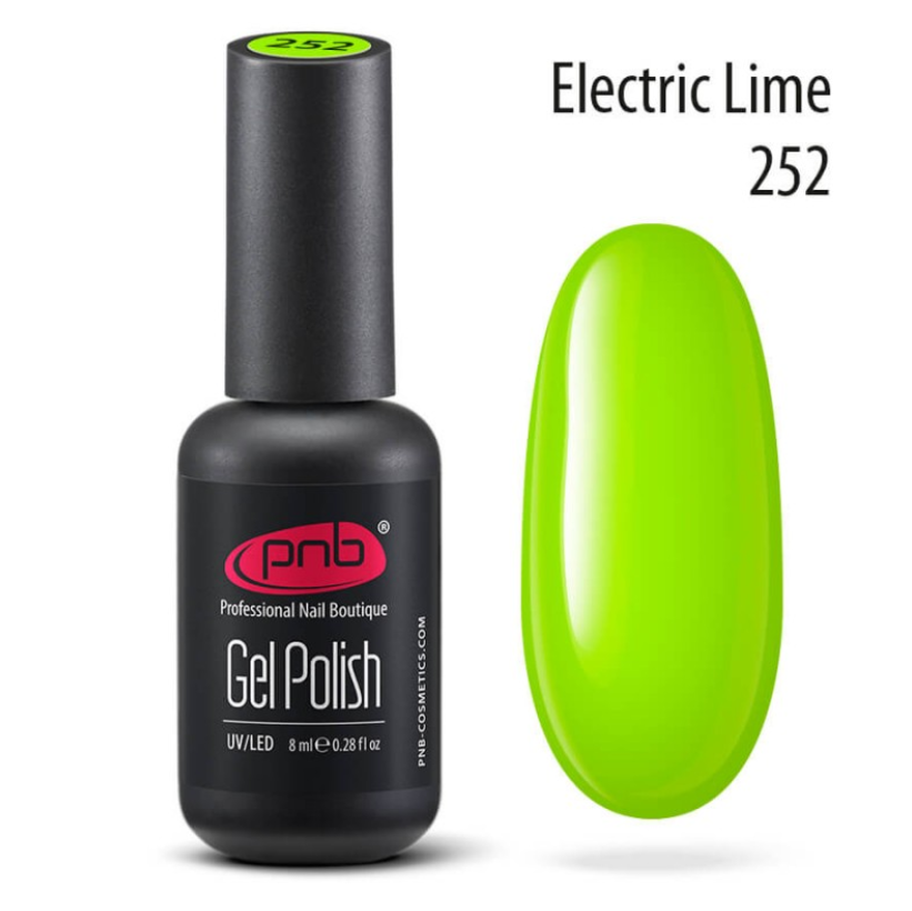 PNB UV/LED Polish gel 252 Electric Lime