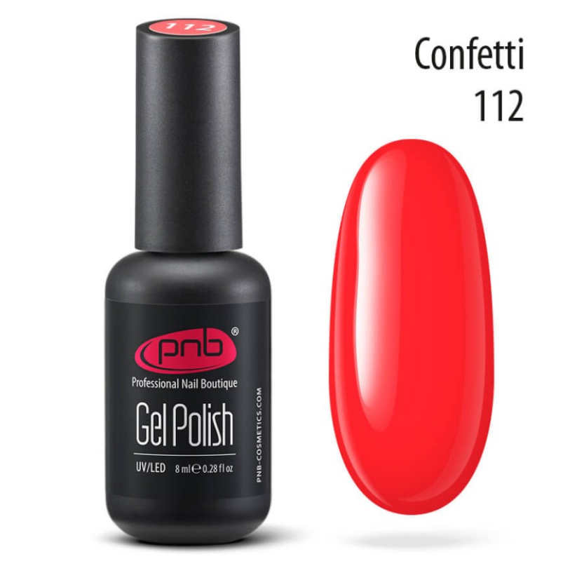 PNB UV/LED Polish gel 112 Confetti