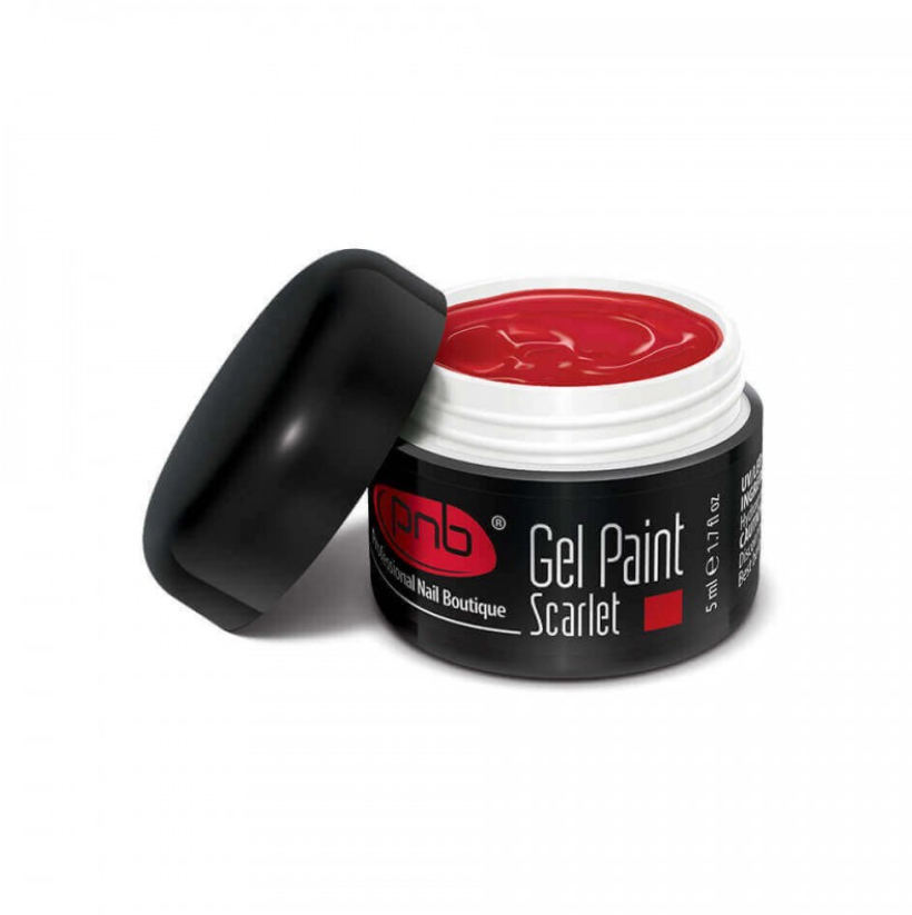 PNB UV/LED Gel Paint Scarlet 04