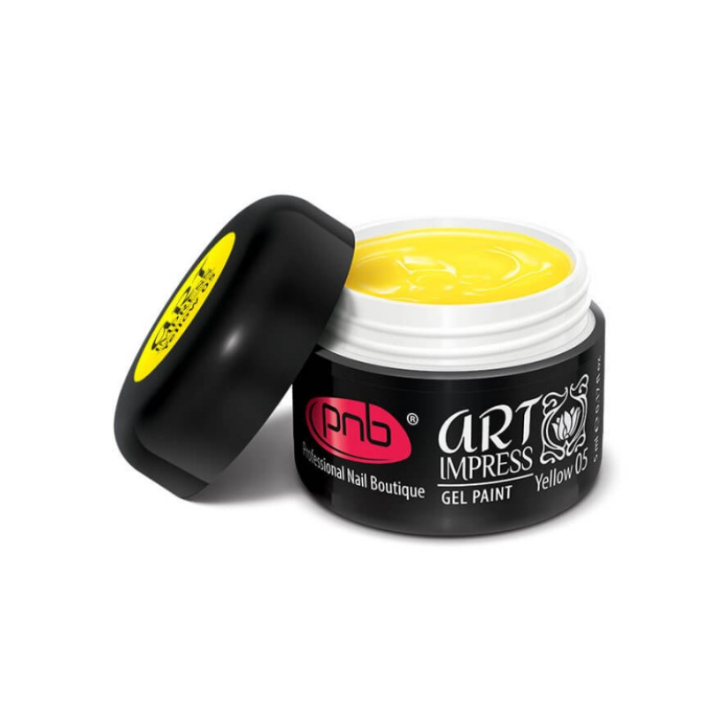 PNB UV/LED Paint Gel Art Impress Giallo 05