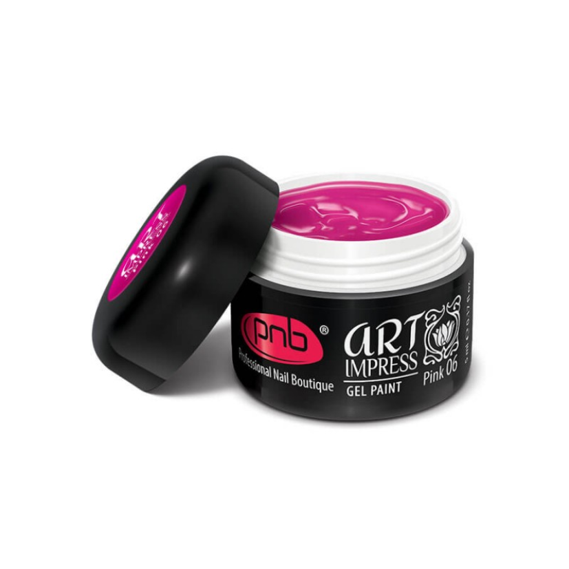 PNB UV/LED Paint Gel Art Impress Pink 06